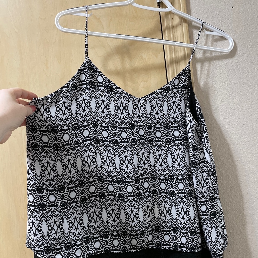Women 1X Beautiful Spring Summer Tank Top Blouse
